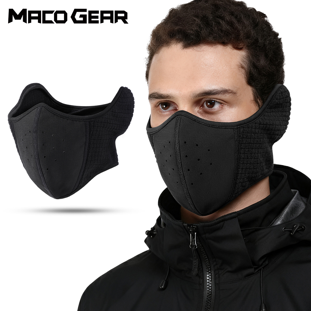 Cycling Gear Cold Weather - Passamontagna per moto antivento Mezza maschera