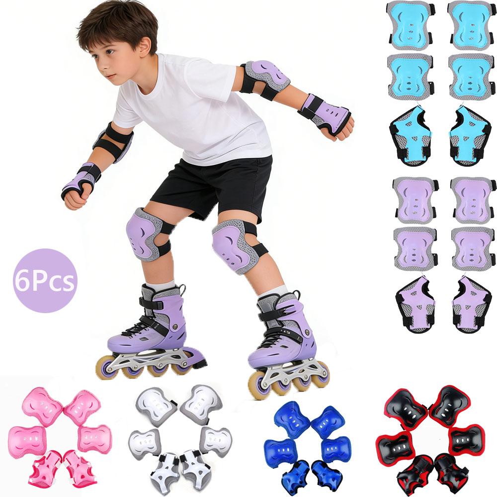 Cycling Gear For Kids - Ginocchiere per bambini Gomitiere Età 3-7
