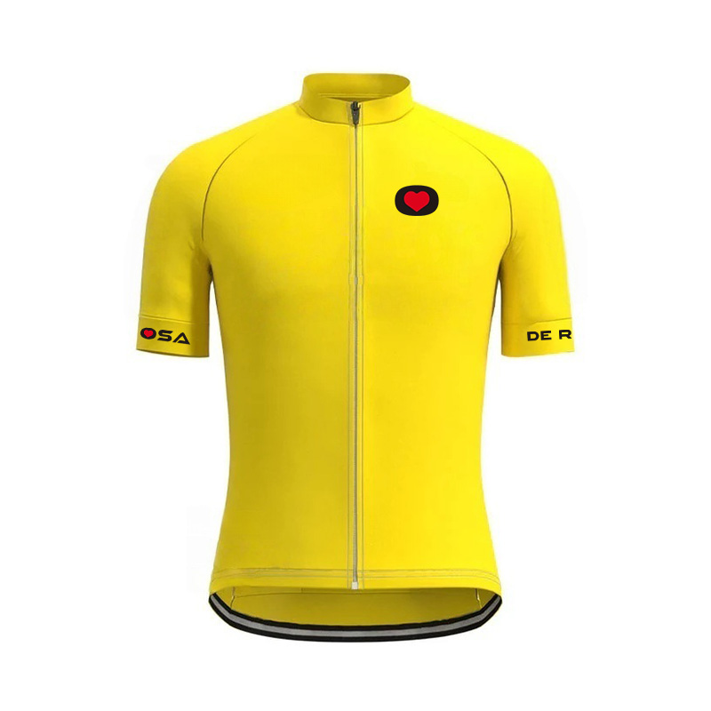 Reflective Cycling Vest - Kit Ciclismo De Rosa per Uomo,
