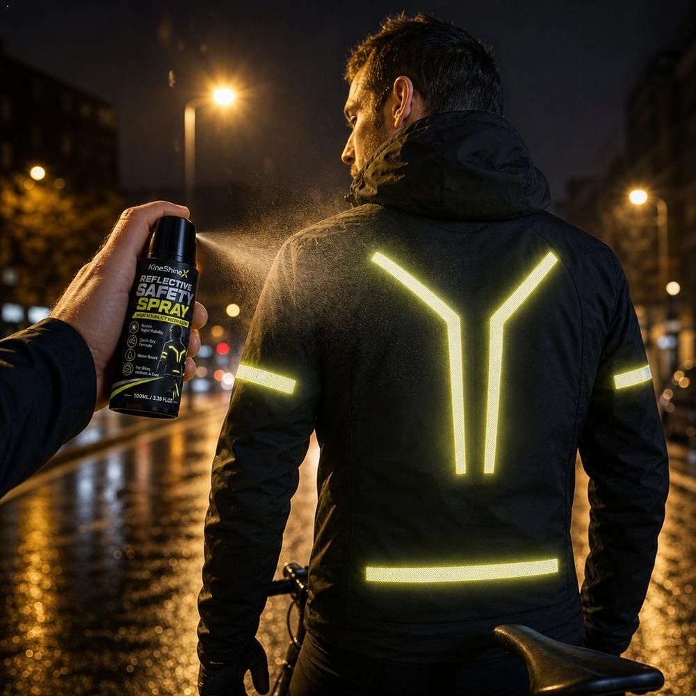 Cycling Gear For Commuting - Vernice Riflettente di Sicurezza Notturna ad