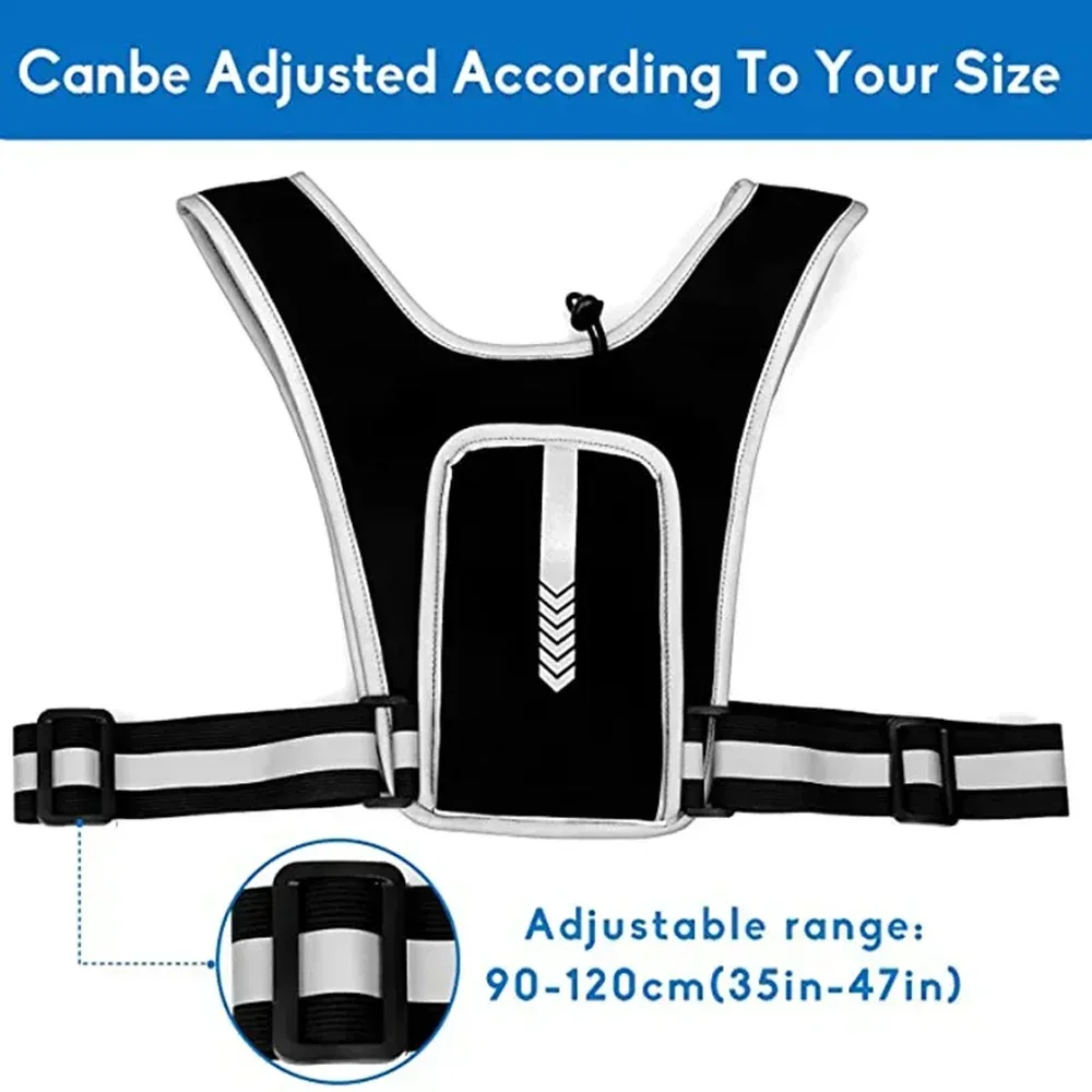 Gilet da corsa riflettente da  - Reflective Cycling Vest recensione e prezzo