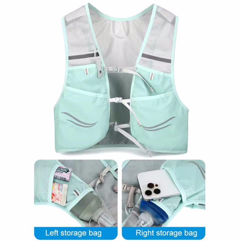 Gilet da corsa riflettente Bor - Reflective Cycling Vest recensione e prezzo