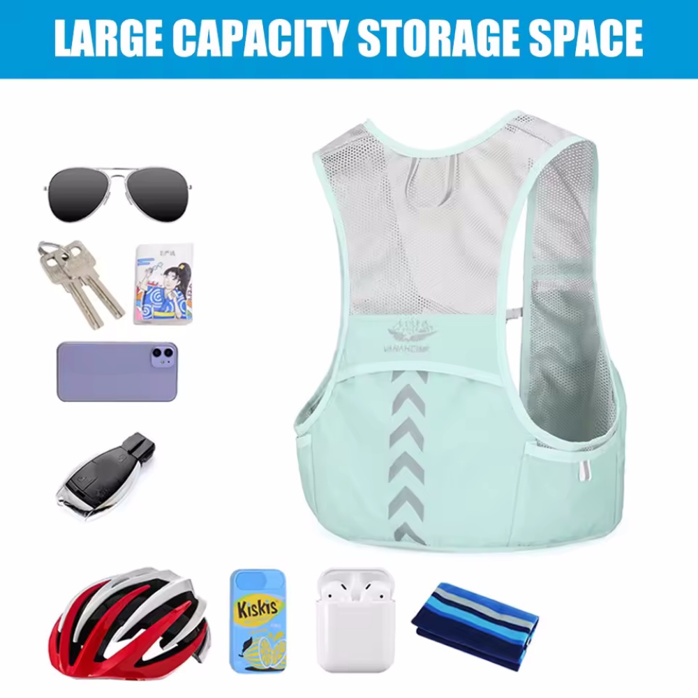 Gilet da corsa riflettente Bor - Reflective Cycling Vest recensione e prezzo