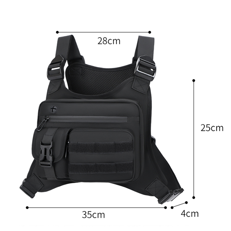 Borsa Tattica da Petto per Uom - Cycling Gear Waterproof recensione e prezzo
