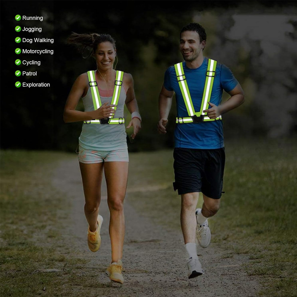 Gilet da corsa notturno da 1 p - Reflective Cycling Vest recensione e prezzo