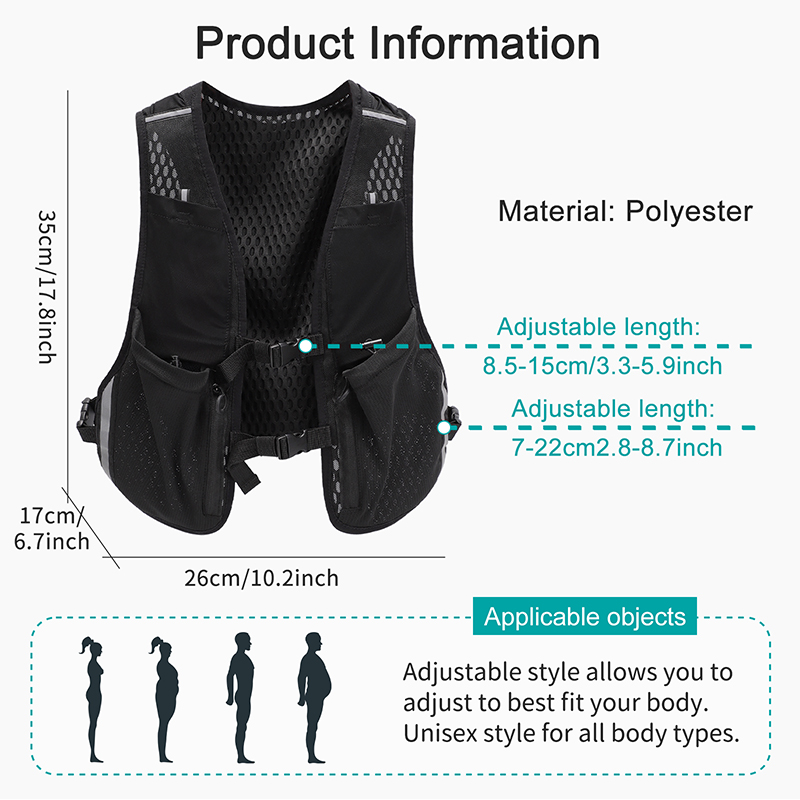 TINYAT Borsa gilet multifunzio - Reflective Cycling Vest recensione e prezzo