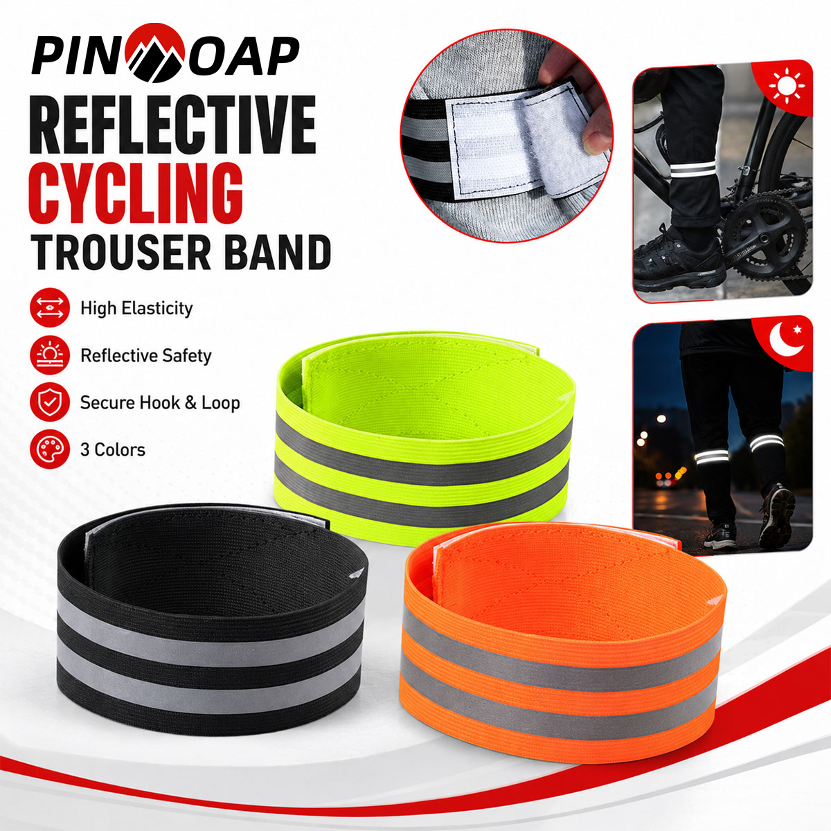 PINMOAP 1/2PCS Fascia per Pant - Cycling Gear For Commuting recensione e prezzo